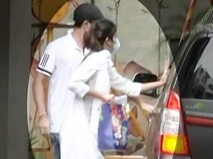 923K views · 10K reactions | Rhea Chakraborty leaves DRDO Guest House | ABP Live | Facebook