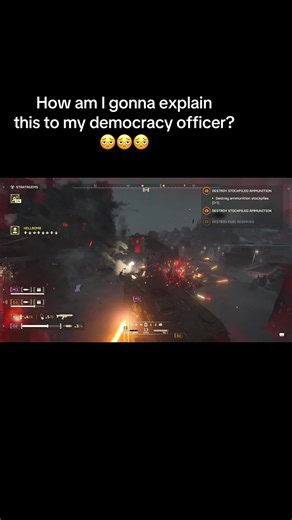 Blaming Automatons in Helldivers 2 Gameplay