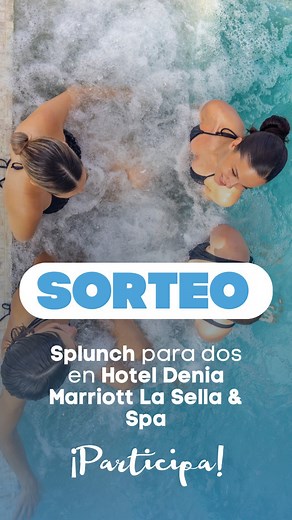 🎁 ¡Sorteazo de relax y sabor! 🌿 Hotel Dénia Marriott La Sella Golf Resort & Spa sortea un planazo para dos personas: ¡una experiencia Splunch inolvidable! 💆‍♀️ ¿En qué consiste? Dos pases para el evento de Splunch el próximo 23 de noviembre en La Sella Spa: Spa comida deliciosa rodeadas de naturaleza y calma. 💦🥗 El plan perfecto para compartir con tu mejor amiga. ¿Te apuntas? ✨ 📌 Requisitos para participar: ✅ Seguir a Hotel Dénia Marriott La Sella Golf Resort & Spa ✅ Mencionar en comentari