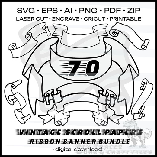 Vintage Banner Svg Ribbon Banner for Laser Cut Bunner Svg Bundle Ornate Frame Banner Silhouette Scroll Svg Laser File Scroll Papper Clipart - Etsy