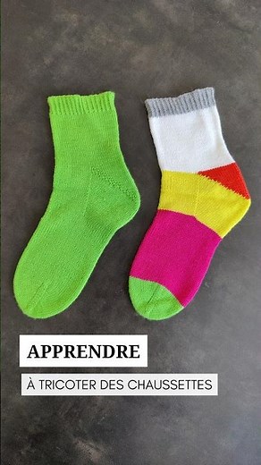 Tricot 🧦 Apprendre à tricoter des chaussettes