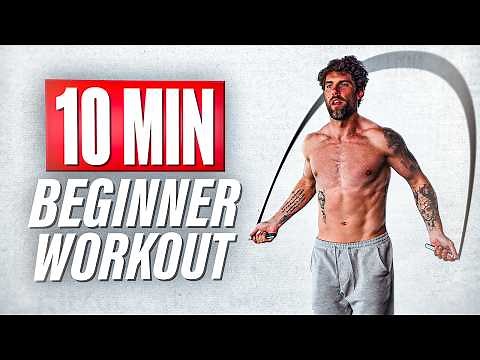 10 Min Beginner Weighted Jump Rope Workout