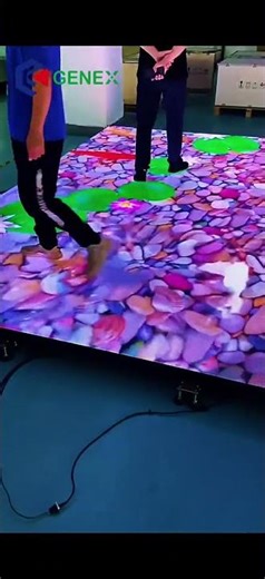 Genex P3.91 Interactive Floor LED: Walk Into a World That Reacts to You