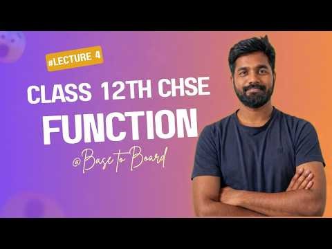 Relations & Functions | One-One, Onto & Bijective Functions Explained | Class 12 CHSE (Odia)