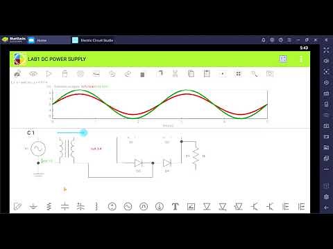Electric Circuit Studio - DC Power Supply