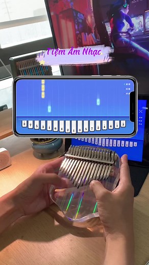 Chơi đàn kalimba dễ dàng với app tập 6. #kalimba #yeuamnhac #music #Nhachaymoingay #Kenhnhachay