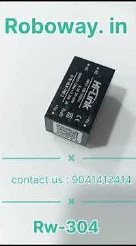 HLK-PM12 Hi-link 12V 3W -AC to DC Power Supply Module #electronics #robotics #youtube