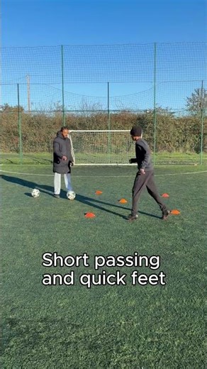 Short passing + quick feet