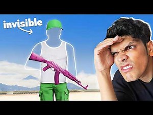 Find the Invisible Man Challenge 🤫 (GTA 5)