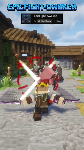 Minecraft Top Weapon Mods! #6 #shorts #minecraft