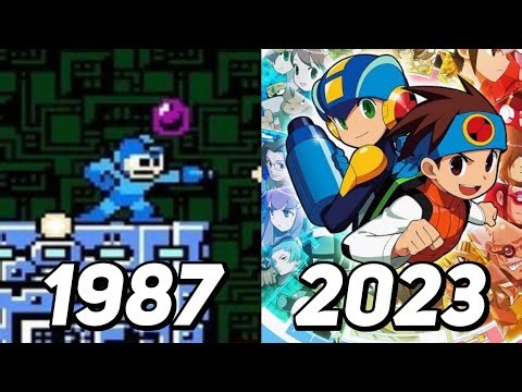 Evolution of Mega Man Games (1987-2023)