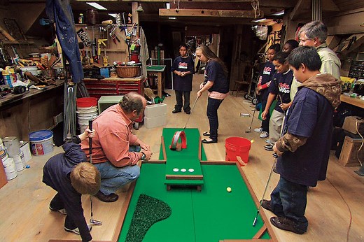 How To Build a Miniature Golf Course