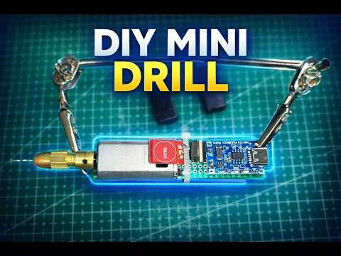 I Made a Mini Drill… and It’s Surprisingly Powerful