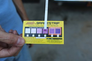 Quick and Easy Brake Fluid Test