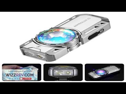 Astrolux K3 1550LM EDC Flashlight Long Throw 209m Rotary Dial Control Throw