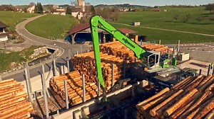 Blumer Lehmann operates new Sennebogen 835G handler