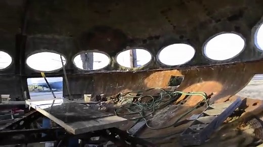 VIDEO: A Look Inside The Futuro House - A Spaceship Vacation Home