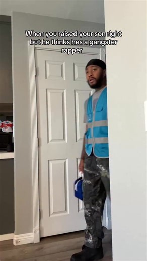 When you raised your son right but he wants to be a gangster rapper #rap #rapper #son #comedy #comedian | Deidric Harris