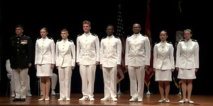 UofM Navy ROTC holds commissioning ceremony for newest officers
