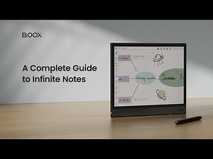 A Complete Guide to Infinite Notes - BOOX Tutorial Ep17