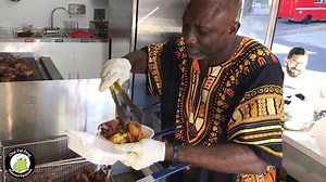 39K views · 668 reactions | African Soul Food Truck is the first African food trailer in The South, 2nd in the nation! Anthony didn't just stop by to pick up his trailer, he turned on the heat & cooked for the Frog team! It was our pleasure to build their kitchen- let’s build yours! (407)480-3409 #OrlandoFoodTruck #FoodTruck #ConcessionsTrailer #Orlando | One Fat Frog Food Trucks & Concession Trailers | Facebook