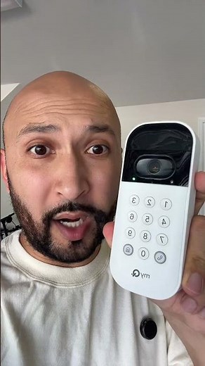 This Garage Door Video Keypad so easy to set up and I can access it from my phone directly Smart