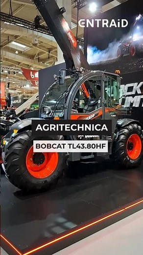 LE BOBCAT TL4380HF, UN TÉLESCOPIQUE LIMITÉ À 50 EXEMPLAIRES #agritechnica #agriculture #farming