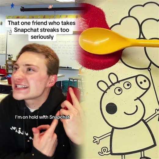 That one friend who takes snapchat streaks way too seriously #greenscreen #pov #nostalgia #school