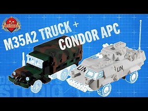 M35A2 Truck and Condor APC - Brickmania Designers Studio