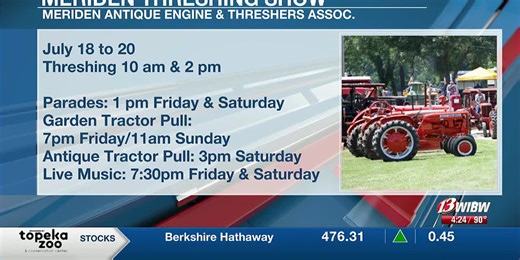 49th annual Meriden Threshing Show fires up this weekend
