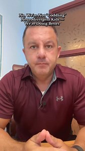 No, We’re Not “Coddling” Neurodivergent Kids — We’re Doing Better 🧠❤️ “Kids just need discipline!” Cool—if your goal is obedience. But if you want emotional regulation, trust, and long-term independence? You need understanding. Empathy isn’t weakness. Support isn’t coddling. It’s strategy—and it works. We’re not raising kids for the 1950s. We’re raising them for now. And neurodivergent kids don’t need to be “toughened up”—they need to be understood. Let’s drop the myths and build something that