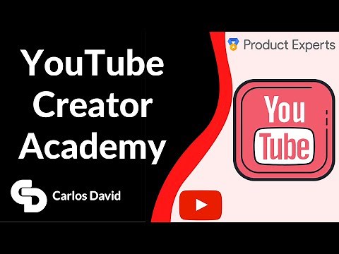 🔴YouTube Creator Academy🎥 Fórmate como YouTuber😎