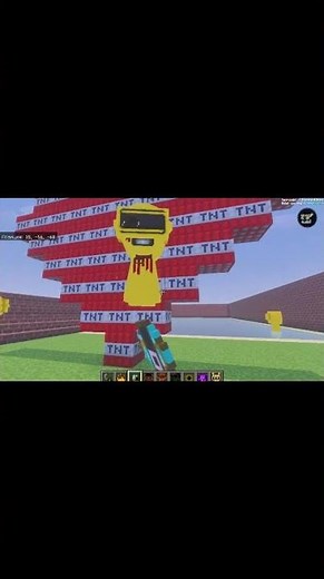 Minecraft TNT Heart Explosion ❤️💣 | Sprunki Inside!