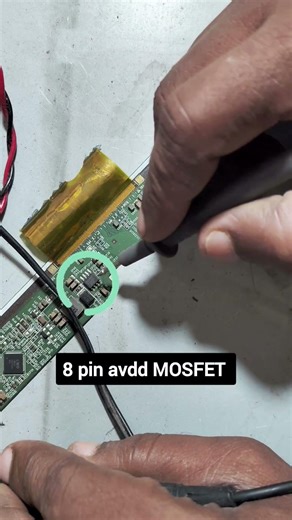 led tv tcon board checked