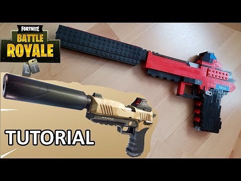 How to Build a WORKING Fortnite Pistol - Rubber Band Gun