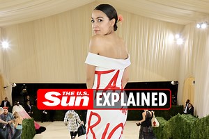 Who designed Alexandria Ocasio Cortez's 'tax the rich' Met Gala dress?
