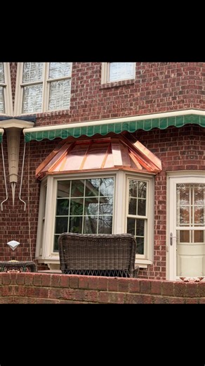 E&D Platinum Roofing LLC, did an amazing job replacing previous material with copper#roofersoftiktok #metalroofing #ExperiencedRoofers #EDPlatinumRoofing #roofreplacement