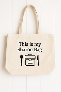 Filipino Baon Bag: Sharon Canvas Tote - Eco-friendly Lunch Bag - Etsy Canada