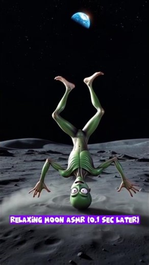 Alien Attempts Moon ASMR (Goes Wrong
