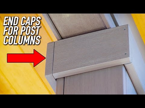 How We Make Column Caps With Custom End Caps || Dr Decks