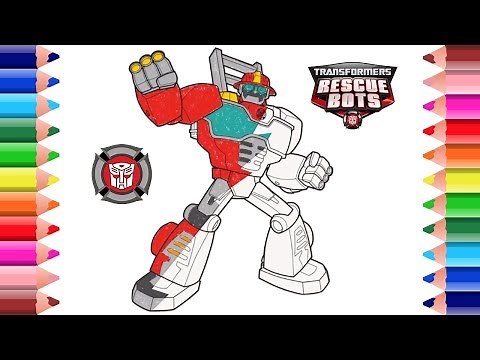 Transformers Rescue Bots - Coloring Pages