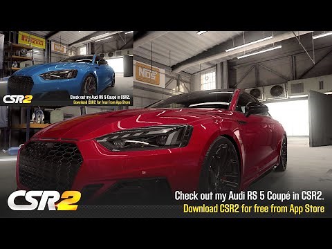 【CSR2】RS 5 Coupe (purple/gold), shift & tune for 7.650 (7.69x) 1/2mile include