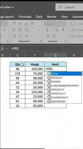 Cara Menghitung Perkalian di Excel untuk Pemula