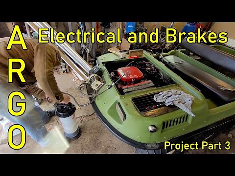 Argo Electrical and Brakes - Argo Magnum 8x8 Project Part 3
