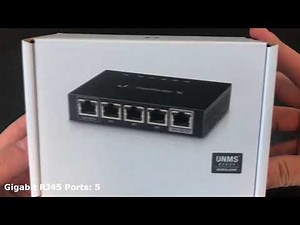 Ubiquiti EdgeRouter™ X (Quick Unpacking & Specifications)