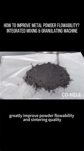 All-in-one Mixer Granulator for Metal Powder Metallurgy #MetalPowderGranulator