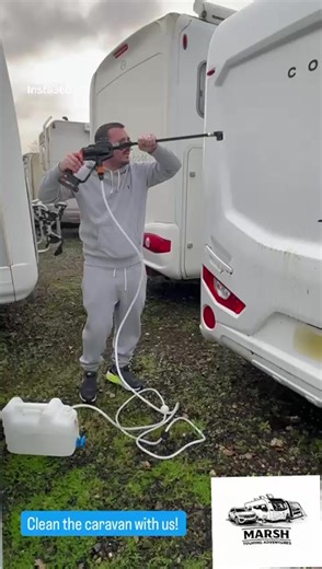Transform Your Caravan Cleaning with WORX Hydroshot