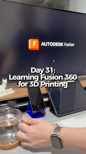 Day 31 – I Designed an Accessory Tray in Fusion 360
