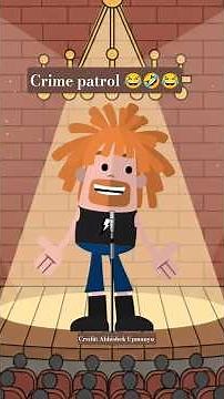 How Crime Patrol Police Solve the Crime👀 | Standup Comedy By Abhishek Upmanyu #shorts #itsmeissie