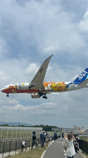 ANA’s New Pokémon Jet livery Boeing 787-8 Dreamliner 全日空 ポケモン 特別塗装機 ポケモンジェット 伊丹空港 JA819A #travel